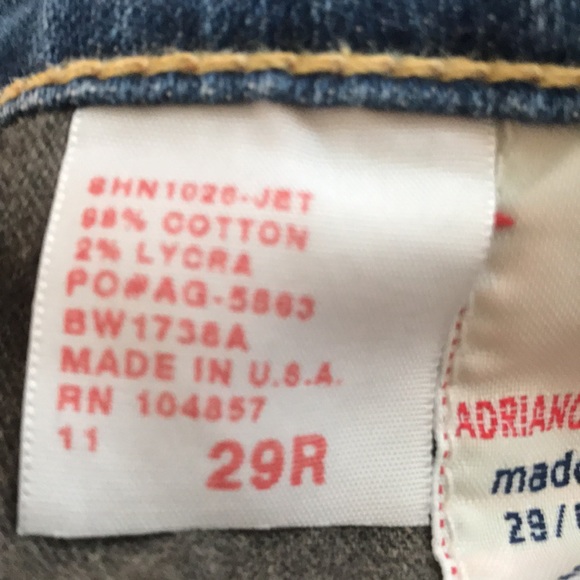 Adriano Goldschmeid, The legend, jeans, 29R - Picture 7 of 10